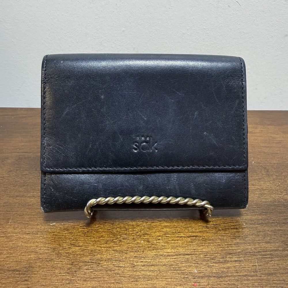 The Sak Black Leather Wallet Small - Picture 2 of 9